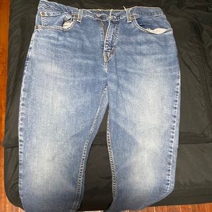 Levis slim straight Jeans dark denim